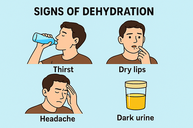 signs of dehydration