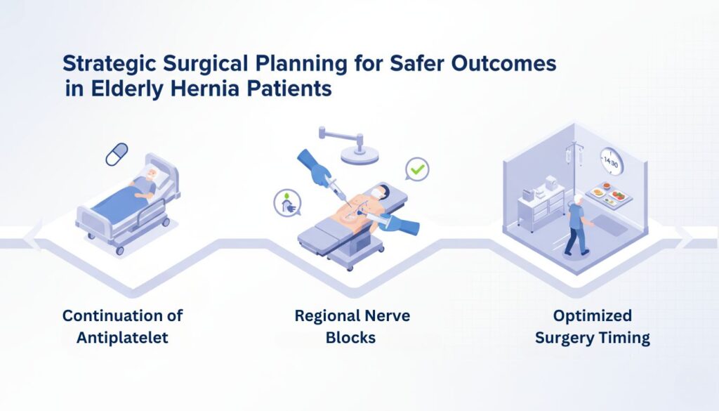 Strategic Surgical Planning for Safer Outcomes in Elderly Hernia Patients