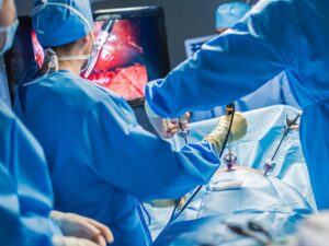 open surgery or laparoscopic surgery