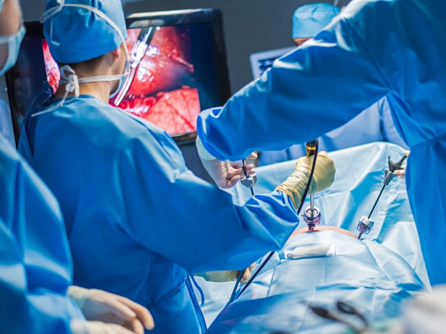 open surgery or laparoscopic surgery